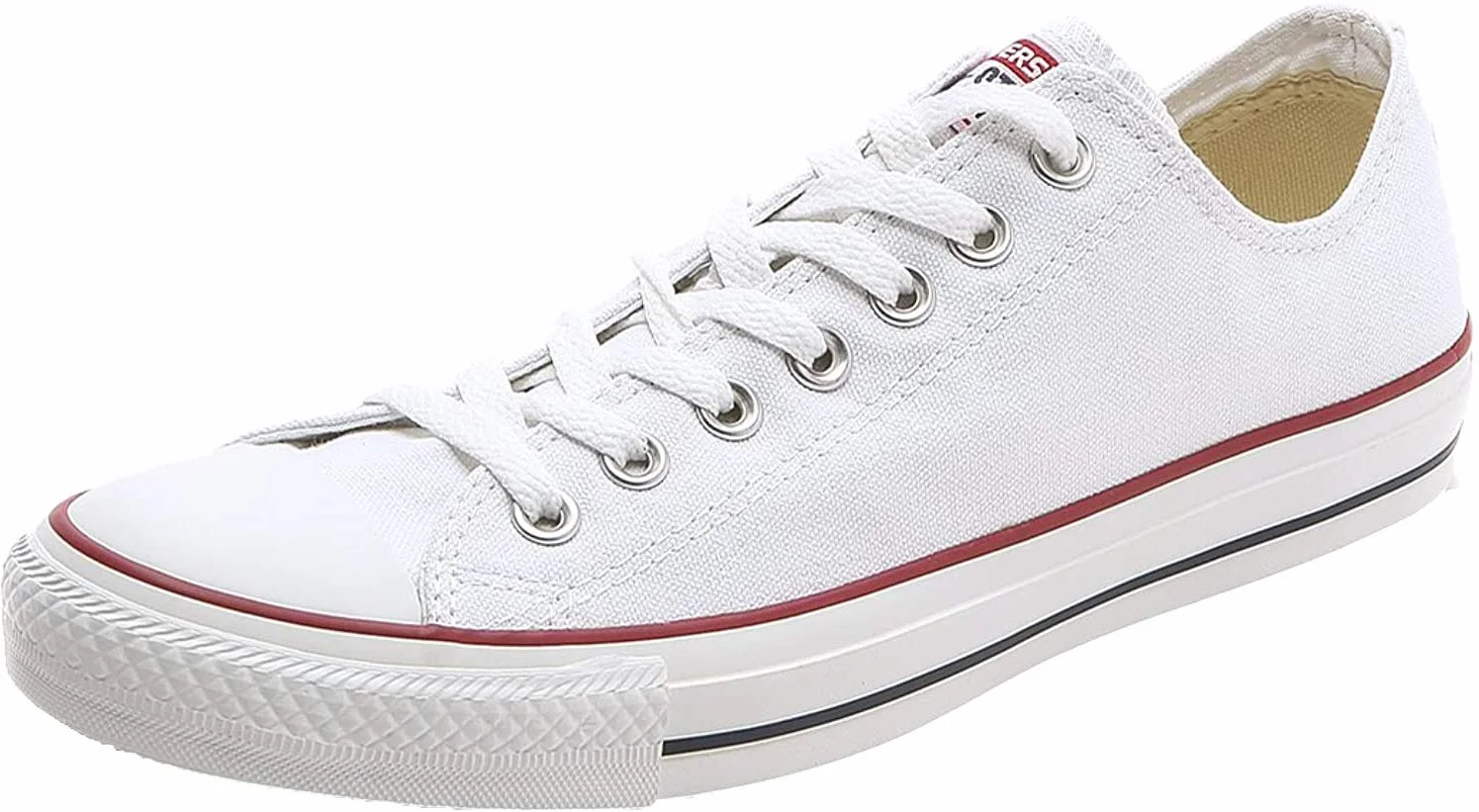 Converse Unisex Schuhe All Star weißen Stoff Turnschuhe M7652