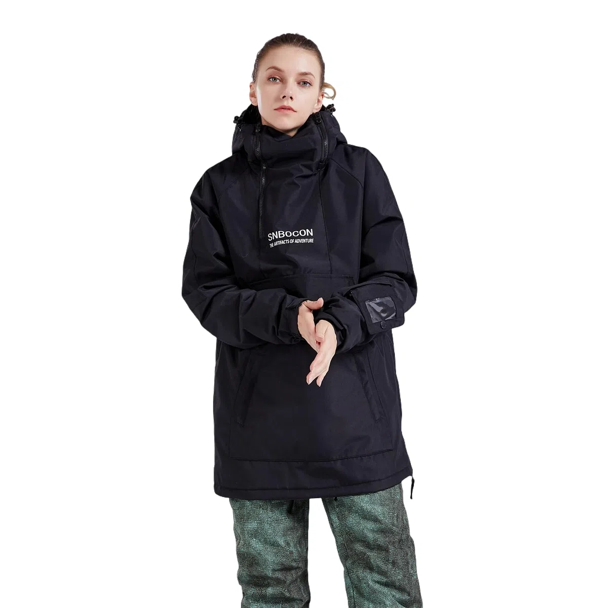 Bluemagic Vestes de Ski Femme, Blouson Hiver Femme, Extérieur Vêtements Thermiques Coupe-vent Etanche à l'humidité Chaud Respirant Neige Ski Marche Camping Manteau