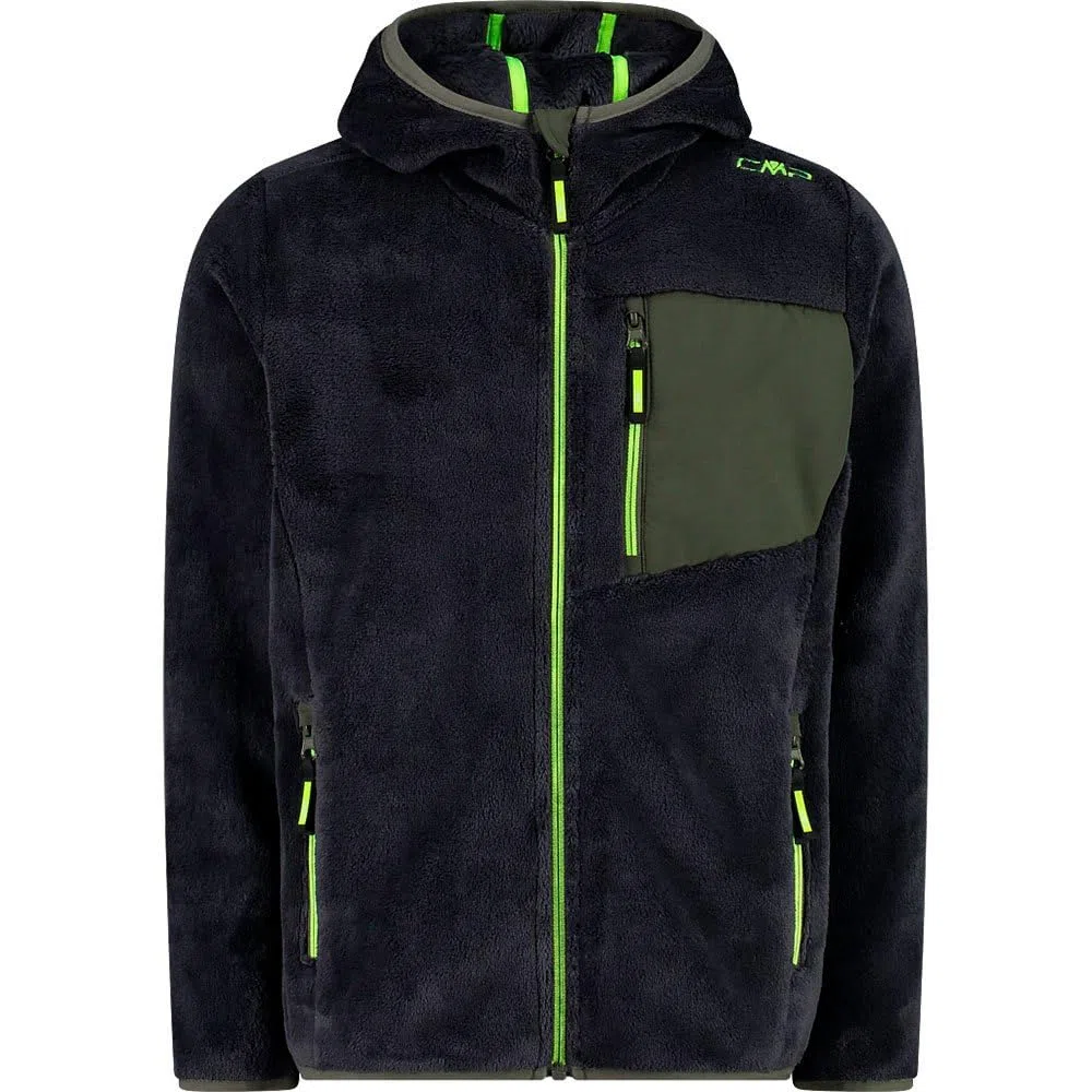CMP Kid Jacket Fix Hood Veste Mixte enfant