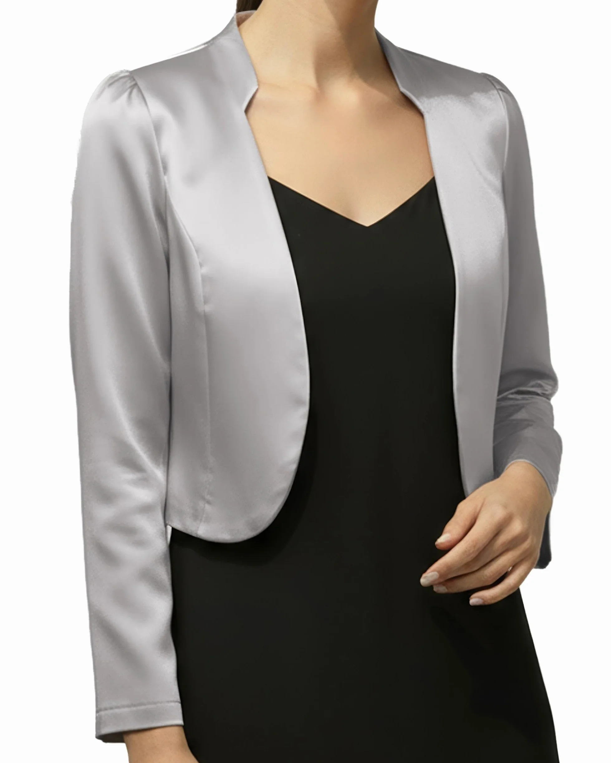 BlackButterfly Formel Satin Manches Longues Boléro Veste