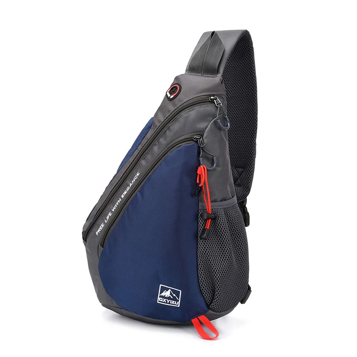 FANDARE Léger Sac de Poitrine Sling Bag Sacoche Bandoulière pour Homme Femme Durable Polyester