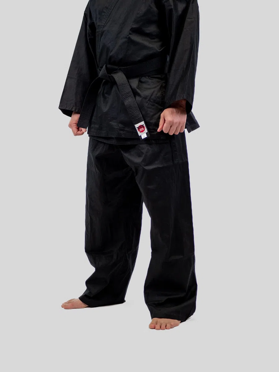 Kimono Karaté Noir Yok Taille 180cm