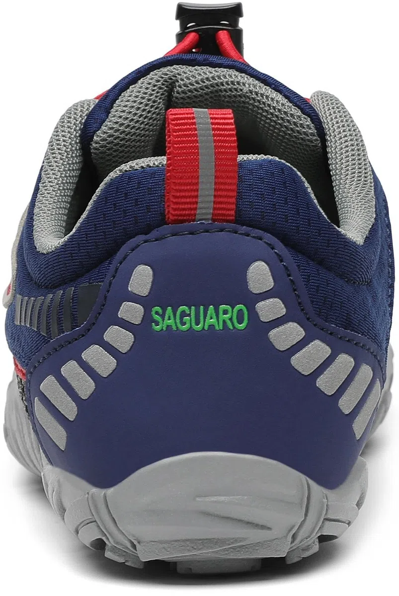 SAGUARO Chaussures de Trail Running Enfants Chaussures Minimalistes Antidérapantes Respirantes pour Garçons et Filles