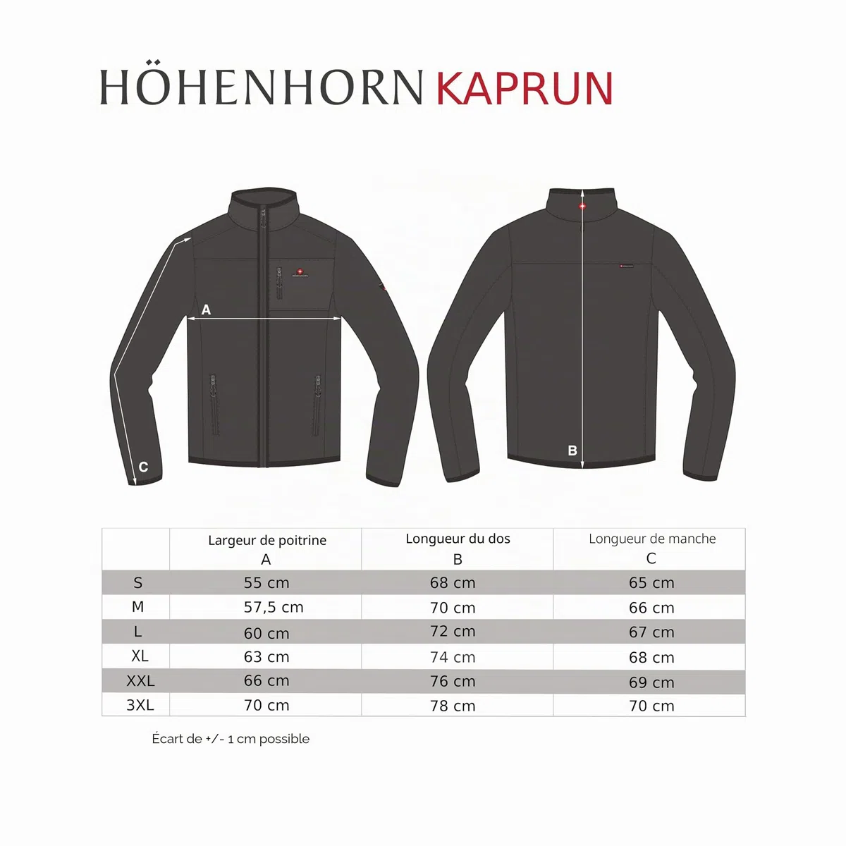 Höhenhorn Kaprun Veste hybride matelassée Softshell pour homme