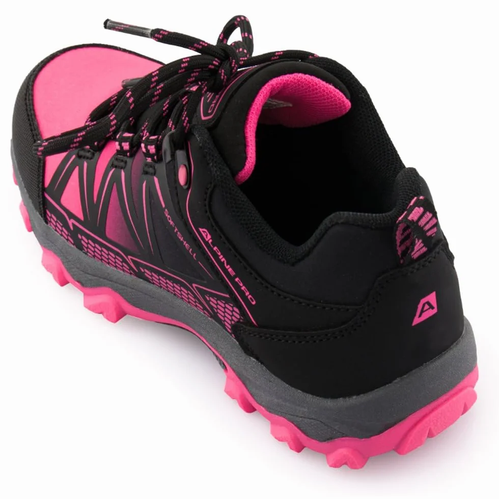 Alpine PRO FARO Chaussures de randonnée unisexes pour enfant, chaussures actives, chaussures de trekking, chaussures d'extérieur, chaussures de marche durables, tissu extérieur softshell respirant,