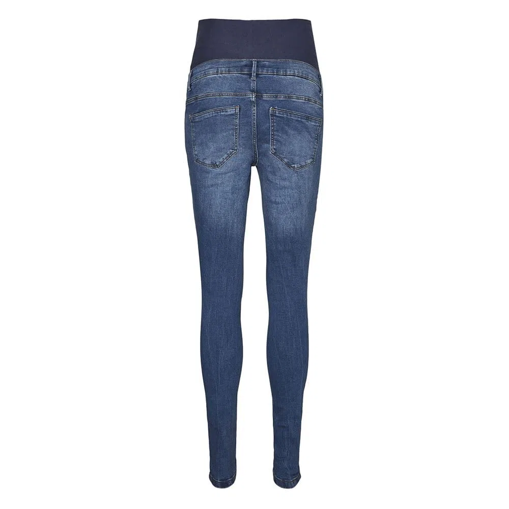 Mamalicious Vmmtanya S Piping Jeans Vi349 GA Noos - Jeans - Jeans - Femme
