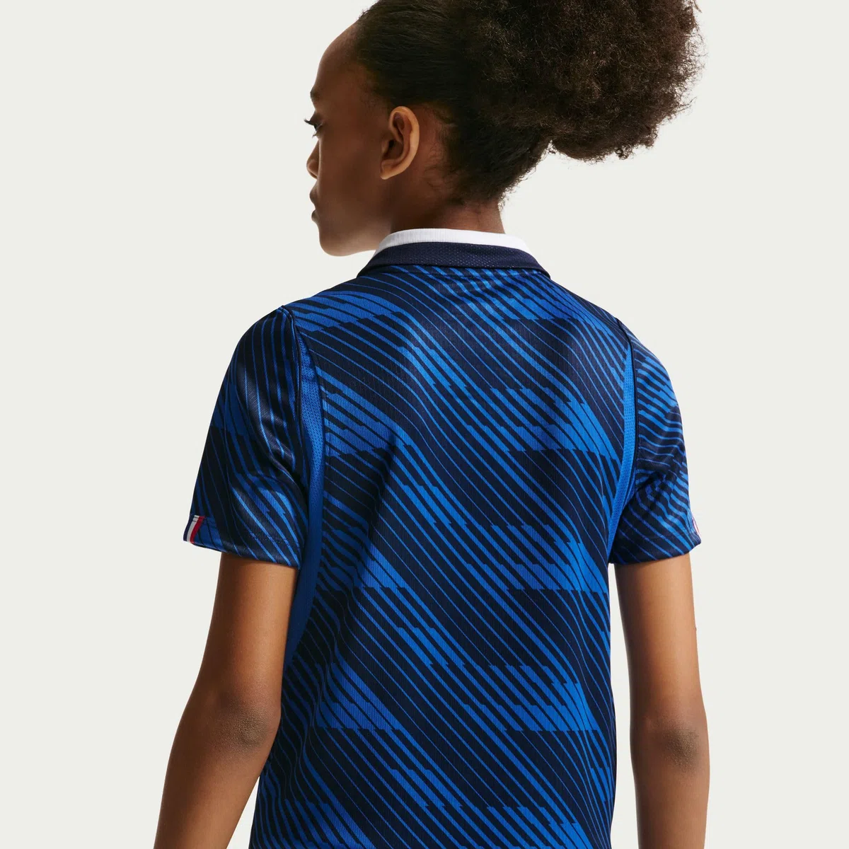 Nike FFF 2026 Stadium Domicile Maillot de Foot Replica Nike Dri-fit pour Ado Réplique du Maillot de Football Mixte Enfant (Lot de 1)