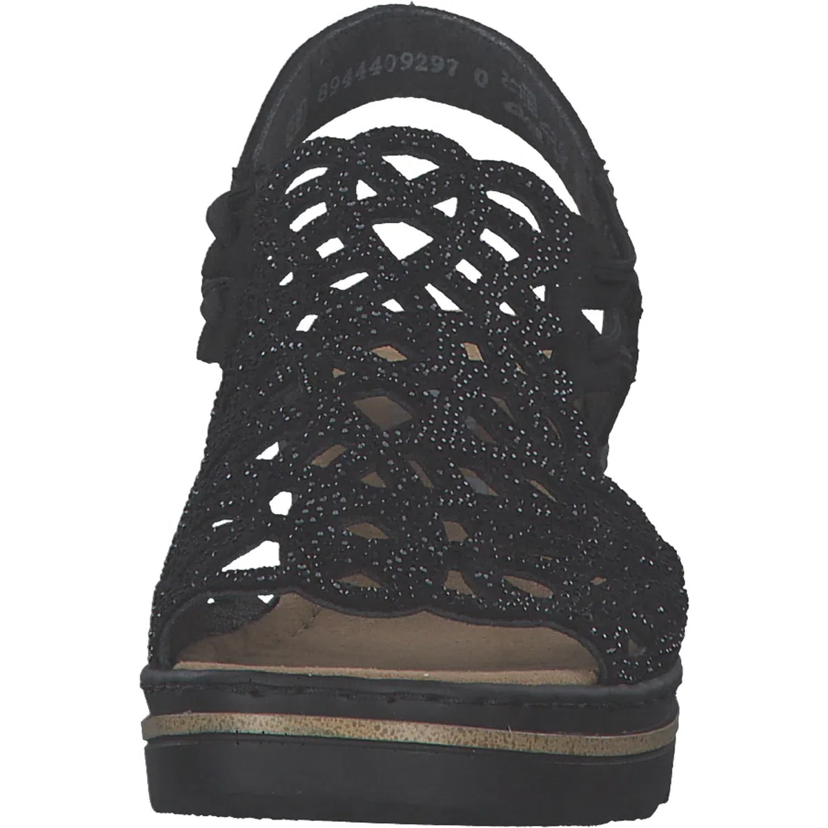 Rieker 67465 Sandales compensées Femme