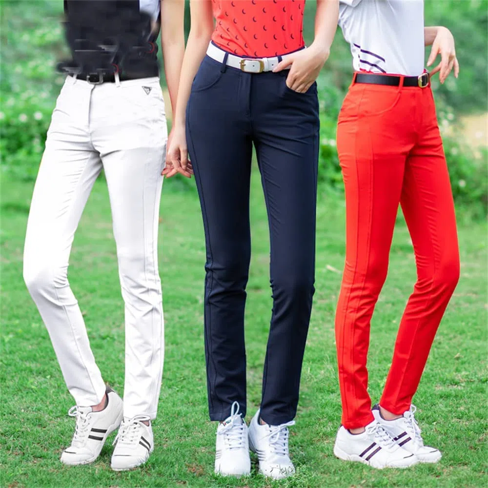 Pantalon de Golf Femelle Pantalon de Golf/Pantalon de Tennis Pantalon Femme Pantalon d'Air et Pantalon d'auto-guérison XS - XL