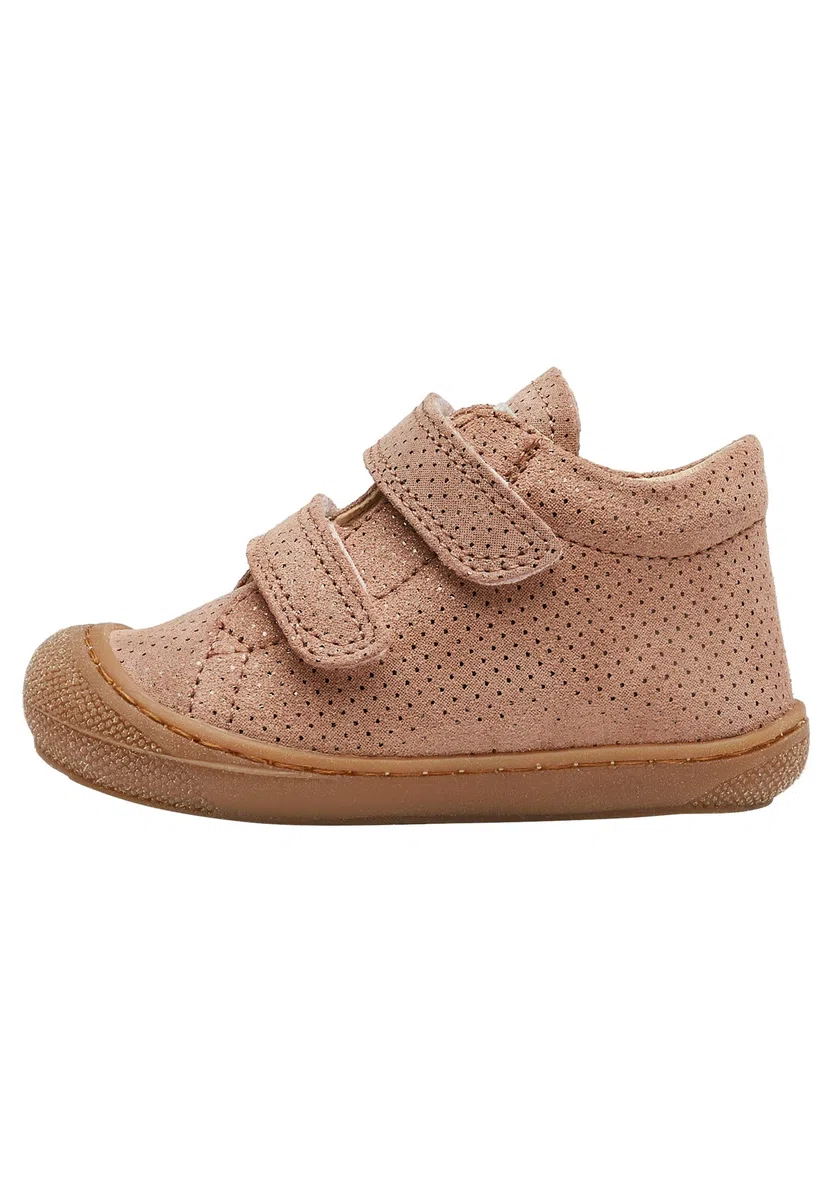 Naturino Chaussures Premiers Pas en suède pailleté