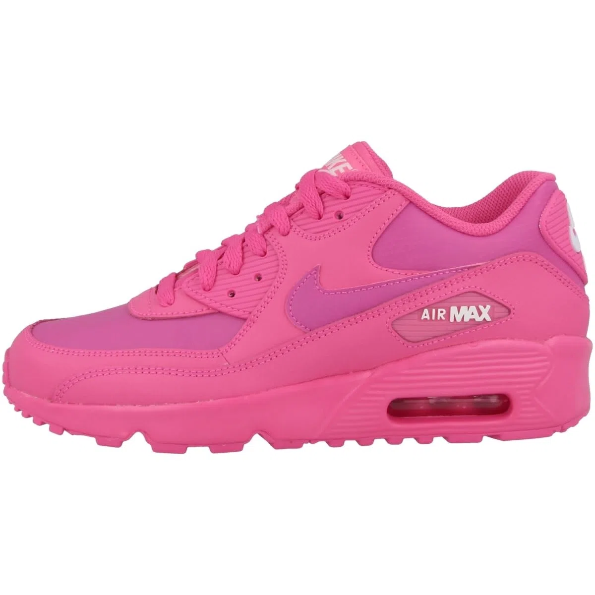 Nike Femme Air Max 90 LTR (GS) Chaussures d'Athlétisme