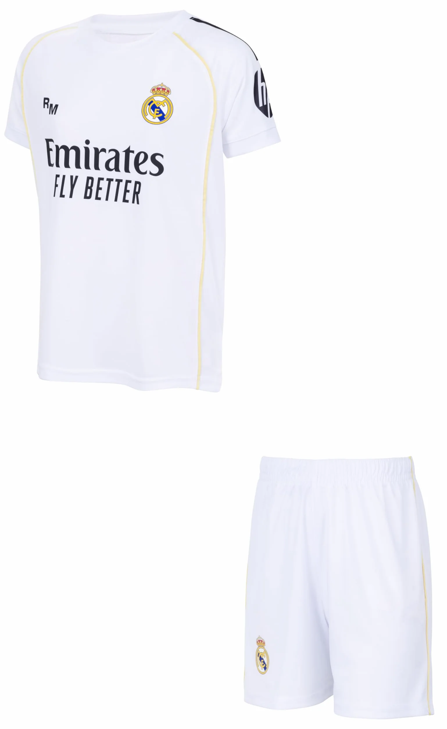 Real Madrid Ensemble Football Maillot Short Real Kylian Mbappé - Collection Officielle