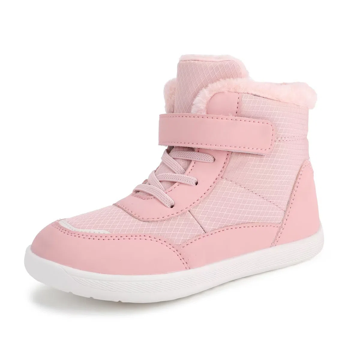 Chaussure de Randonnée Enfant Fourrees Bottes d'hiver Imperméable Antidérapante pour Garçon et Fille