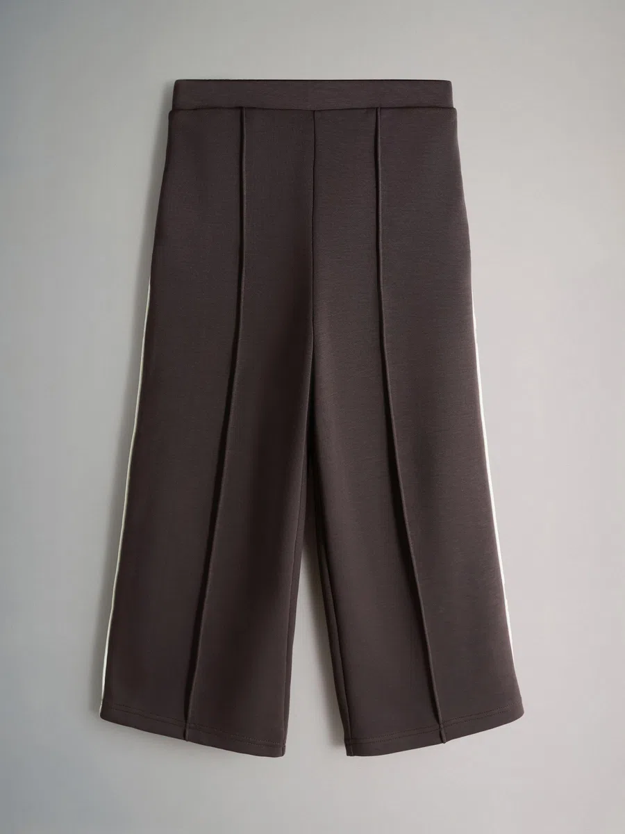 THE SET Fille Pantalon de Jogging Large en Modal, Lot de 2