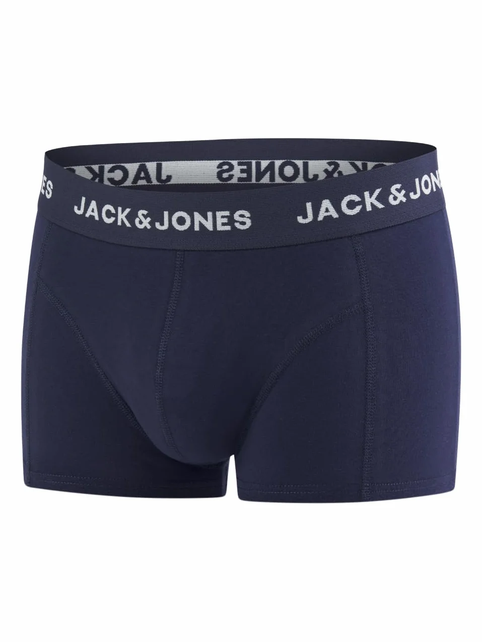 JACK & JONES Lot de 6 boxers pour homme, en coton, extensibles, style rétro, noir/rouge/vert/bleu/gris, tailles S/M/L/XL/XXL/3XL/4XL/5XL/6XL/7XL/8XL