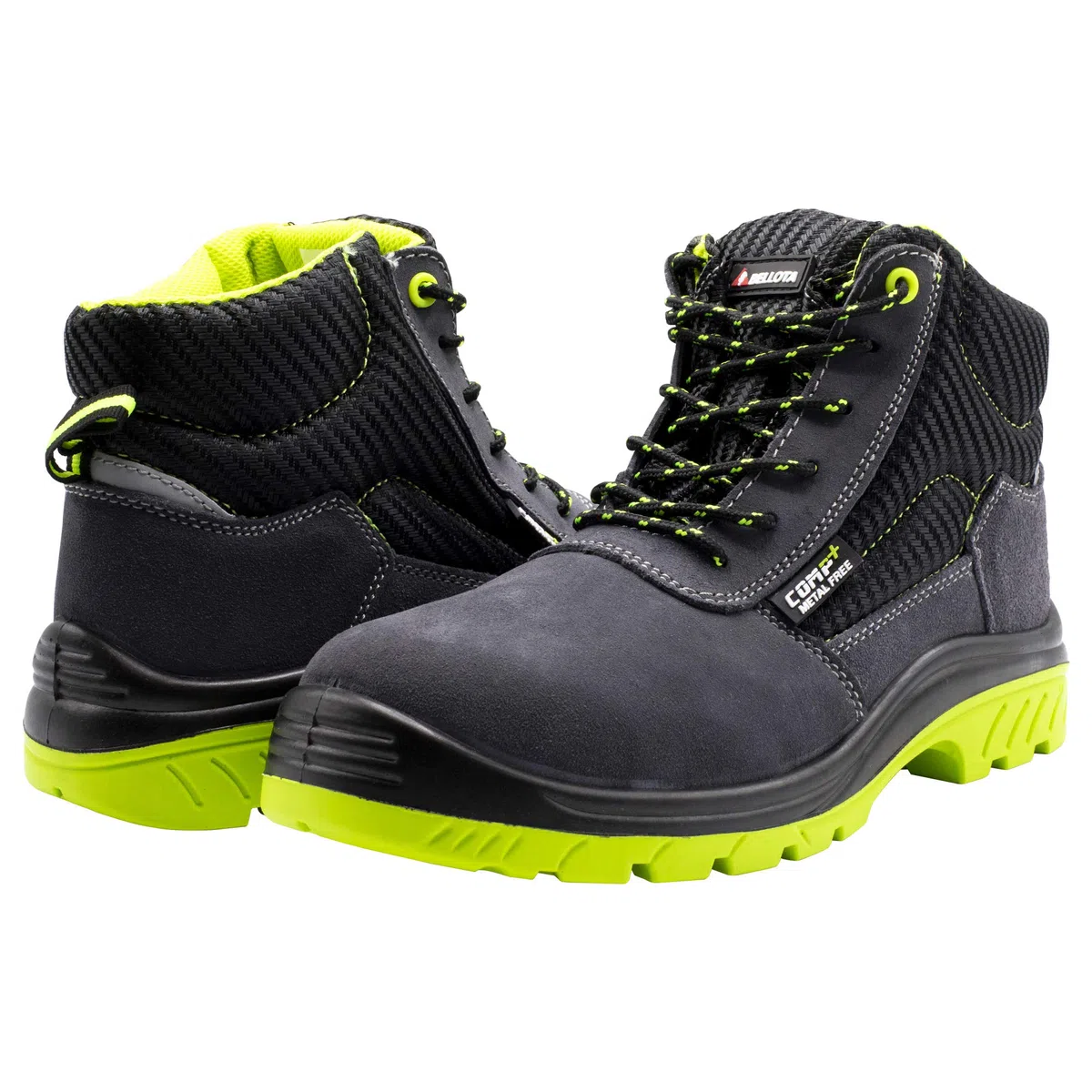 Bellota 7230938S1P Bottes de sécurité Noir, Vert, 39