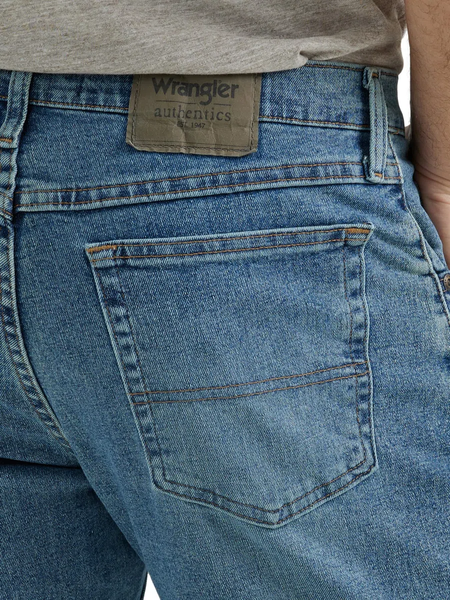 Wrangler Authentics Jean Coupe Droite Classique À Cinq Poches - Jeans - Droit - Homme