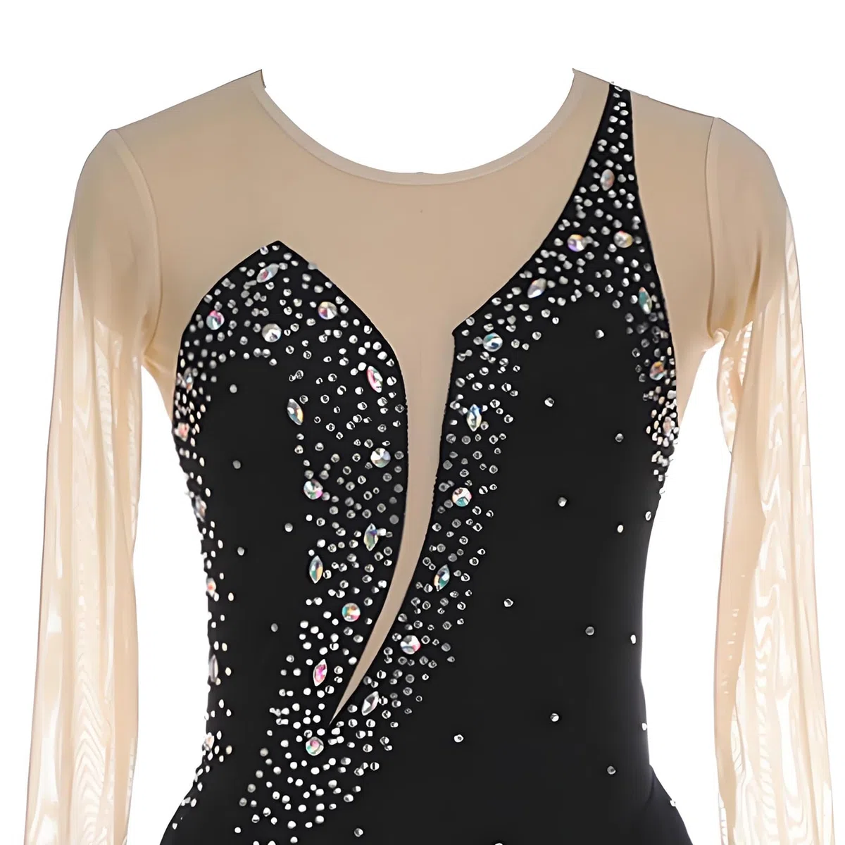Robe de Patinage Artistique Professionnel pour Femmes, Faite à la Main, pour la Compétition et la Pratique, Patinage Artistique, Combinaison de Gymnastique pour Filles