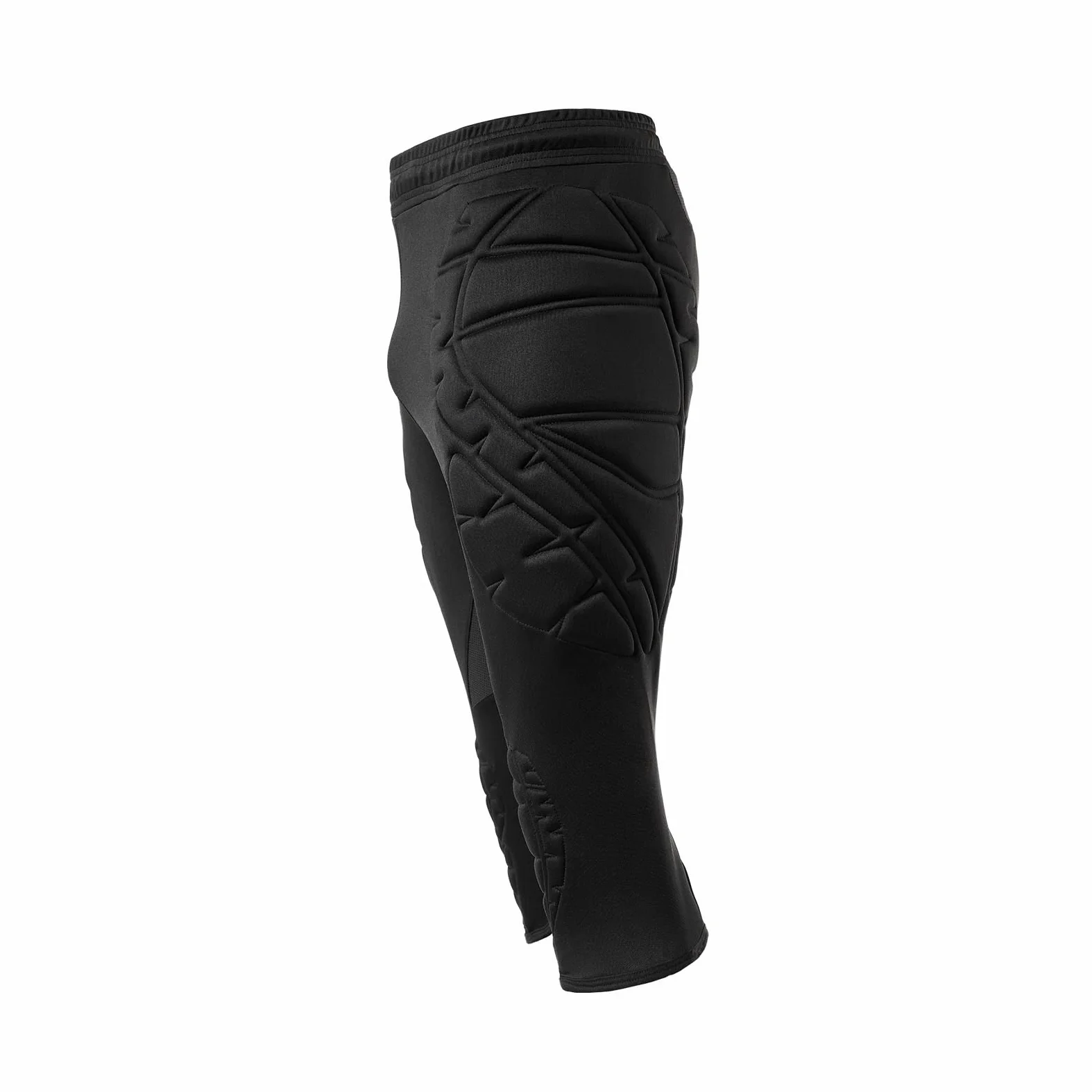 T1TAN Pantalon 3/4 - pour Les Gardiens -Pantalon d'entraînement avec des Protections légères au Niveau des Hanches et des Genoux et Une Zone de Genoux étendue à l'avant Font