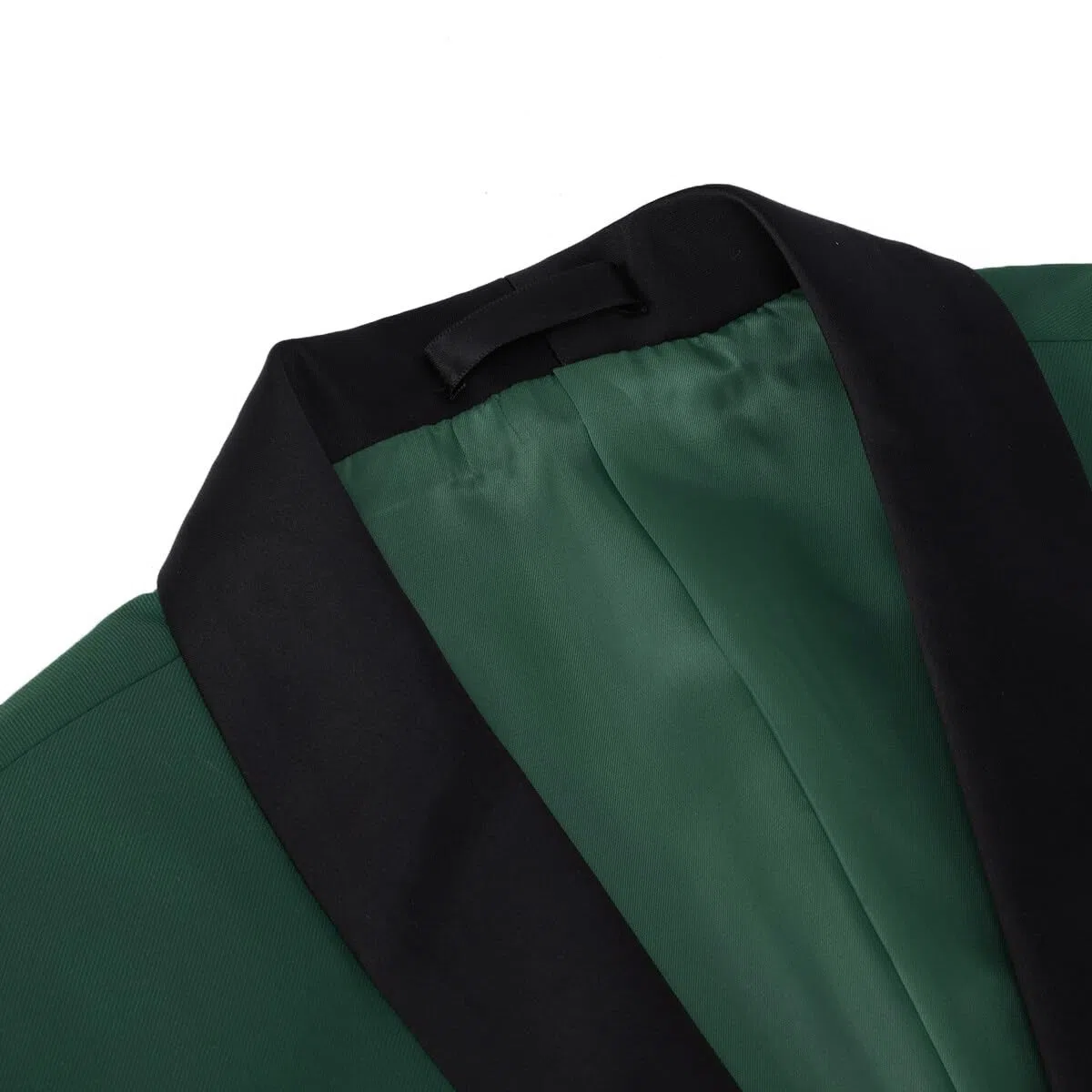 Sliktaa Tuxedo Une pièce à Châle Revers pour Hommes Coupe ajustée Élégante Classique Réunion d'affaires Mariage Bal Quotidien