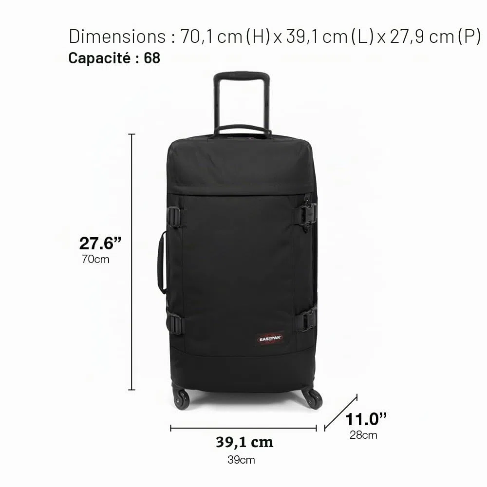 Eastpak TRANS4 M Valise, 70 x 39 x 28 cm, 68 L - Ultra Marine (Bleu)