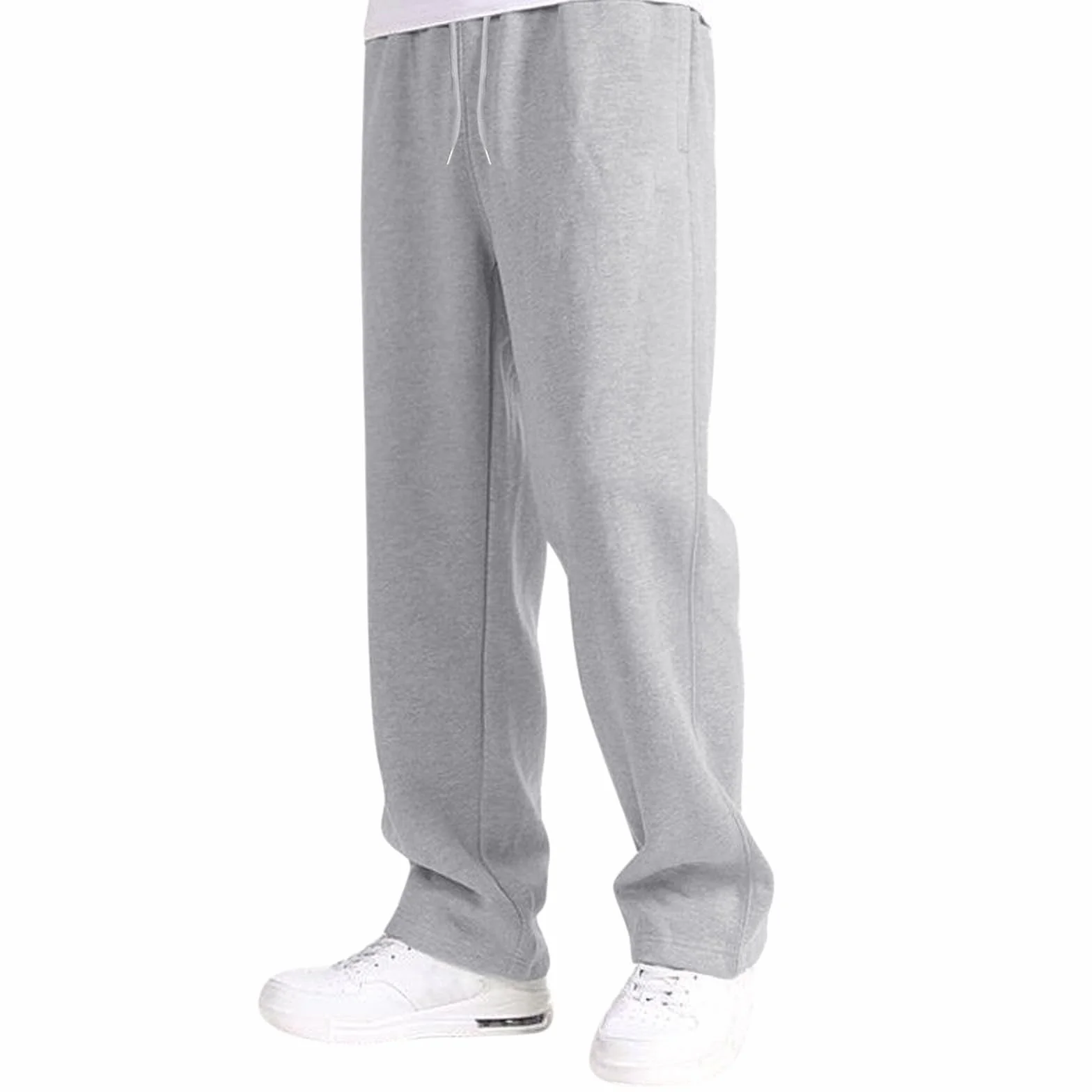 Pantalon Jogging pour Garçon Baggy Cargo Pantalons De Survêtement Sport Sweatpants en Coton Chaud Training Pants pour Ado 5-16 Ans Automne Hiver Fitness Gym