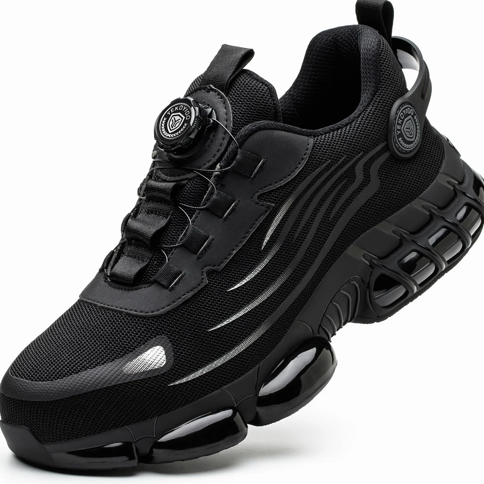 Chaussures de Sécurité Hommes Femmes Légère Basket de Securite Chaussures de Travail Embout Acier Confortable Antidérapante 38-46 EU