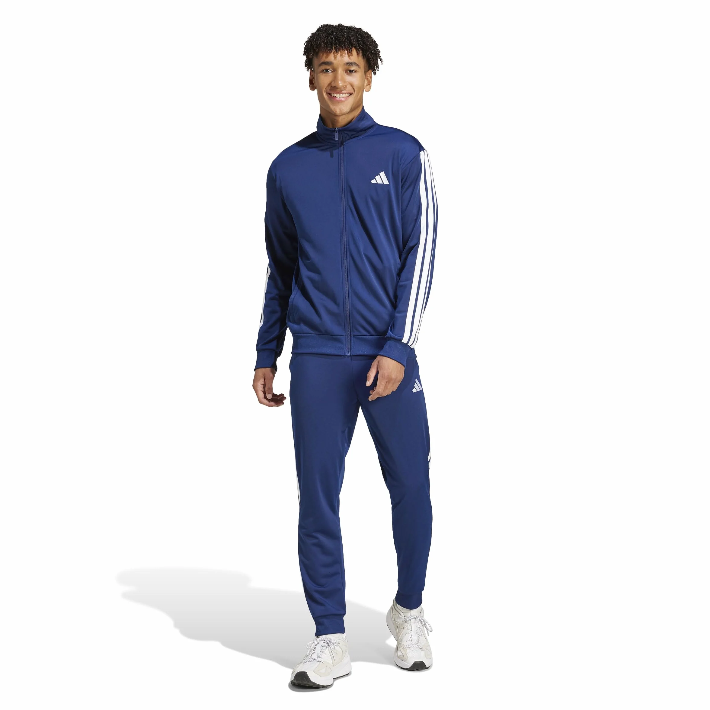 Adidas Homme Sportswear Basic 3 Stripes Tricot Tracksuit