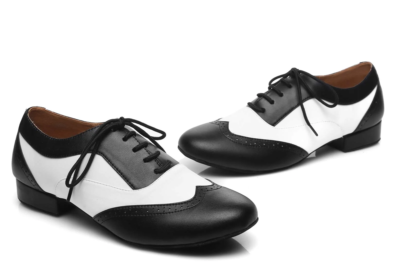 Chaussures de danse classiques en cuir pour homme L421