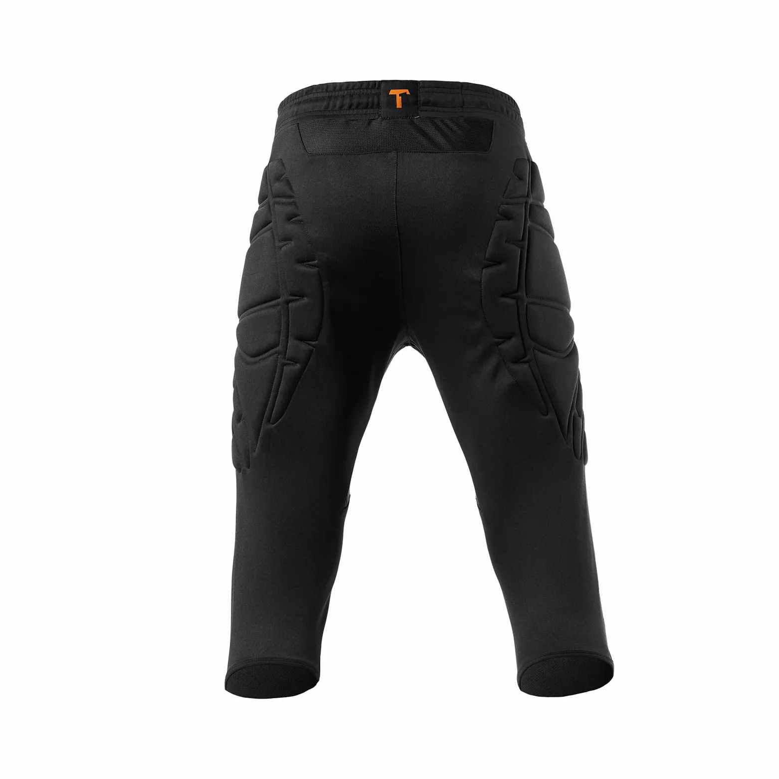 T1TAN Pantalon 3/4 - pour Les Gardiens -Pantalon d'entraînement avec des Protections légères au Niveau des Hanches et des Genoux et Une Zone de Genoux étendue à l'avant Font