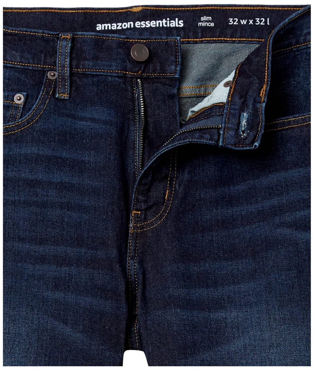 Amazon Essentials Homme Jean Slim - Couleurs abandonnées