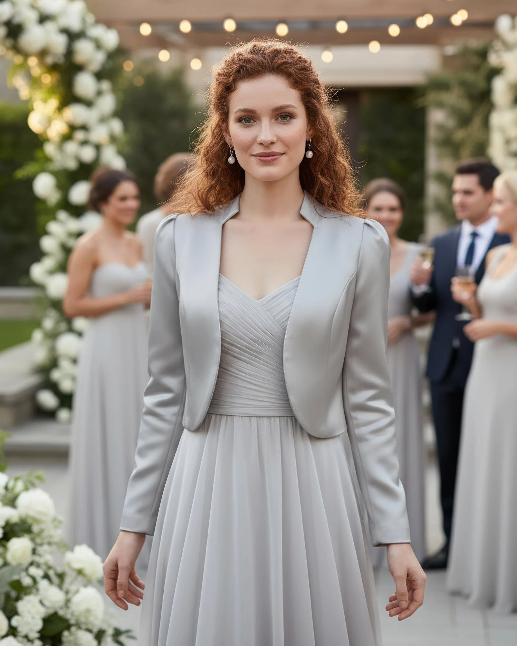 BlackButterfly Formel Satin Manches Longues Boléro Veste