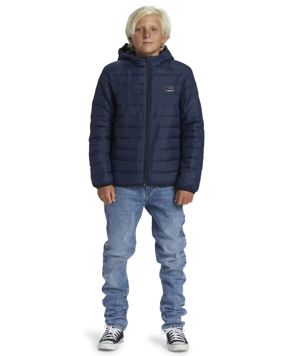 Quiksilver Boys' Scaly Windbreaker Jacket, Garçon