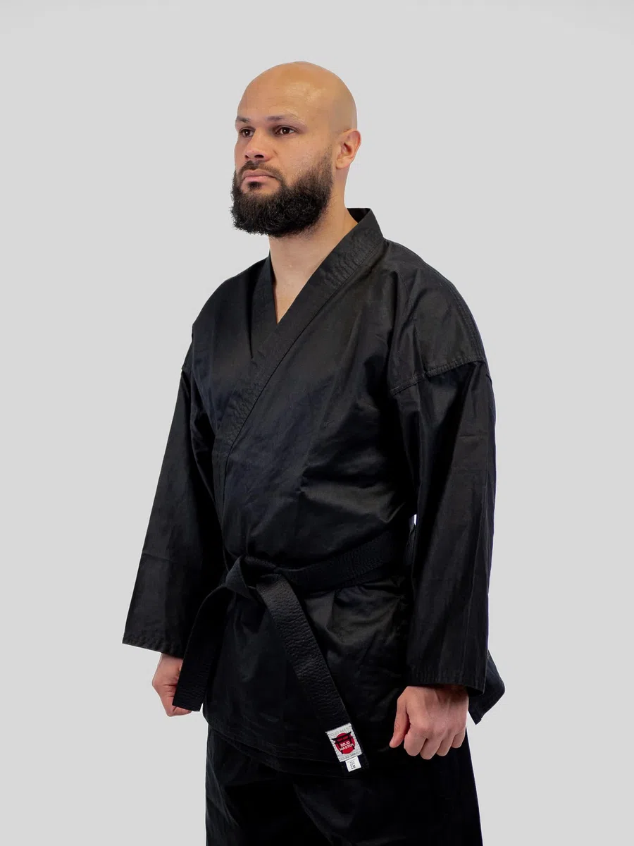 Kimono Karaté Noir Yok Taille 180cm