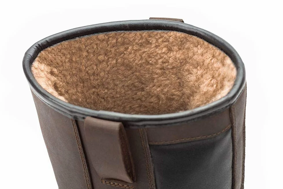 Botte de Securité Suxxeed Offroad S3 - Bottes Amagnétiques Fourrées - Légères et Flexibles - Adhérente - Résistante aux Huiles - Bout Recouvert - Marron - Taille 36