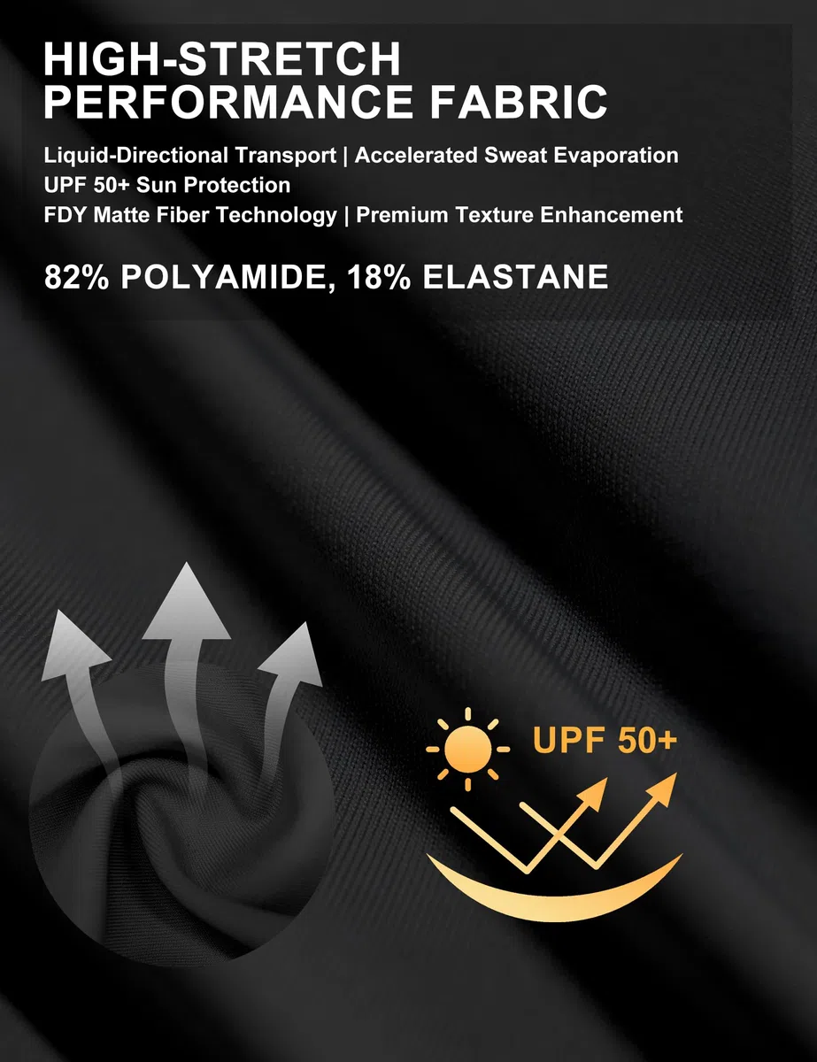 LAMEDA Cuissard Court Vélo Homme UPF50+ Pantalon Ajusté Court VTT et Route Respirant Frais Été Élastique Protection Solaire Cuissard Cyclisme