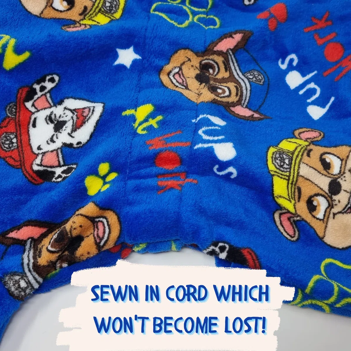 Paw Patrol Chase, Marshall and Rubble - Robe de Chambre Enfant à Capuche