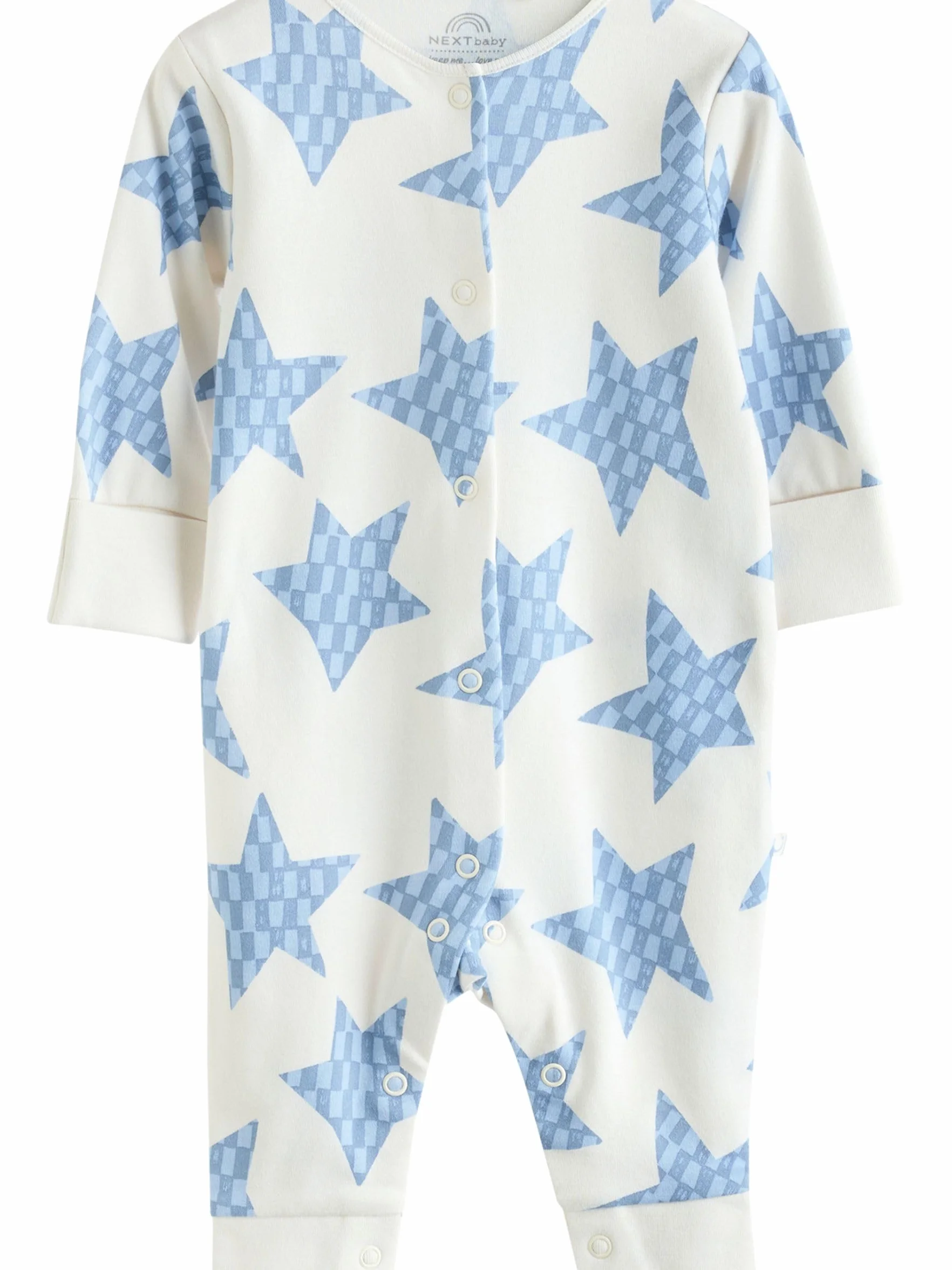 NEXT Bébé garçon Dors-Bien sans Pieds à Motif étoiles Lot de 4
