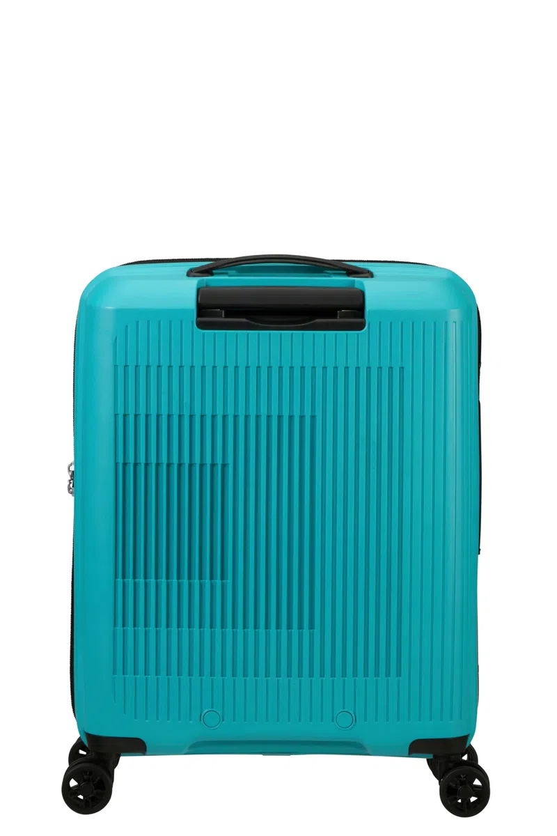 American Tourister Aerostep - Spinner S, Bagage à Main Extensible, 55 cm, 36/40 L, Turquoise (Turquoise Tonic)