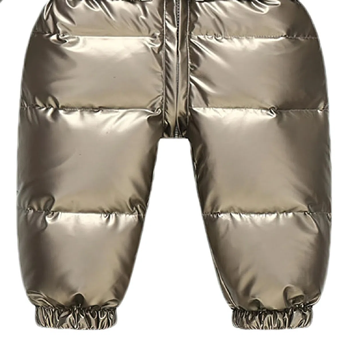 amropi Bébés Filles Combinaison de Neige à Fourrure Capuche Doudoune en Duvet Hiver Jumpsuit pour 0-5 Ans