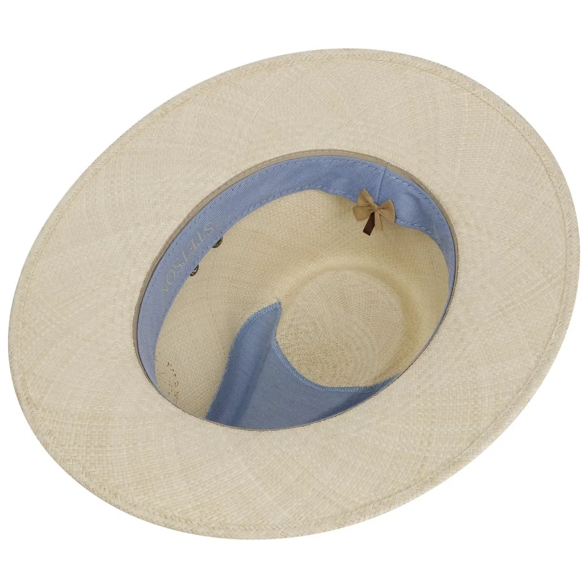 Stetson Chapeau Panama Classic Brisa Traveller Femme/Homme - Made in Ecuador D'Ete en Paille de Soleil avec Bandeau Cuir Printemps-ete Printemps Ete