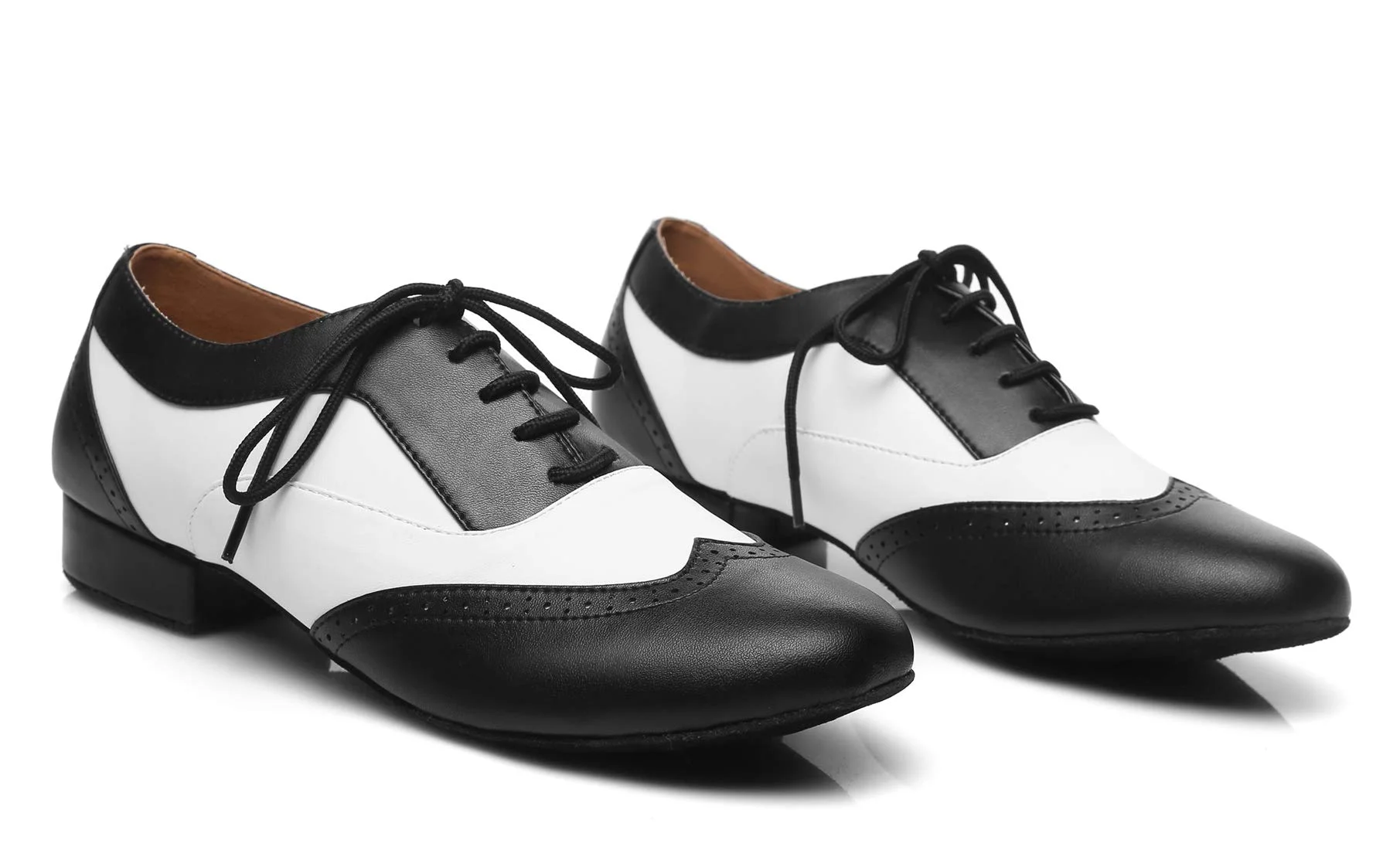 Chaussures de danse classiques en cuir pour homme L421