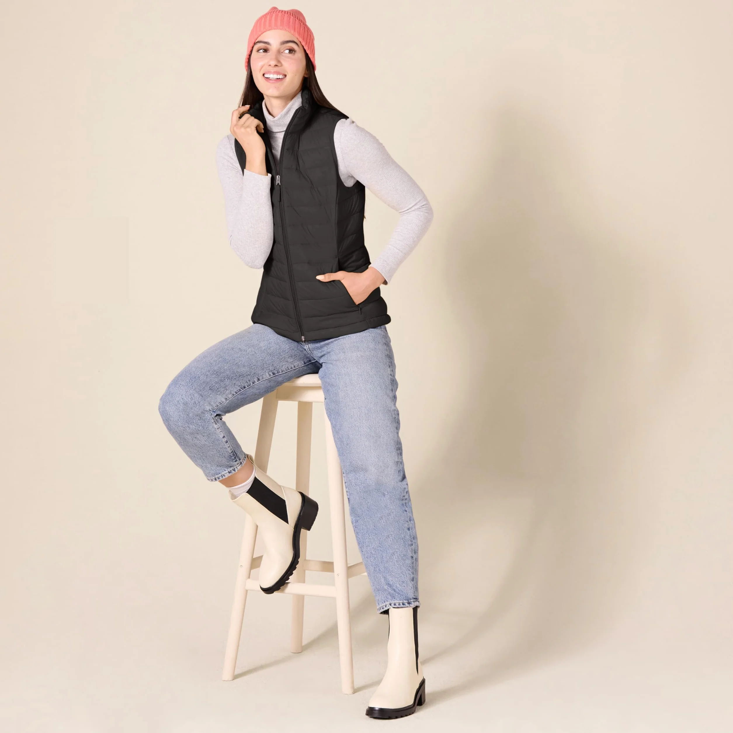 Amazon Essentials Femme Doudoune Pliable Imperméable Légère