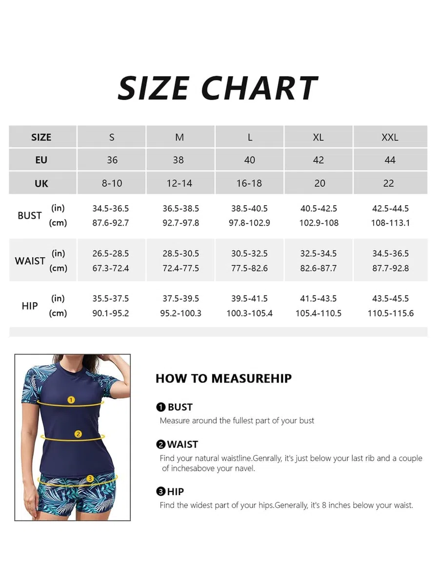 SHEKINI 2-Piece Rash Guard Swimsuits for Women UPF 50+ Shirt with Built in Bra Board Shorts Short Sleeve Swimming Costumes Modest Swimwear Surf Suit