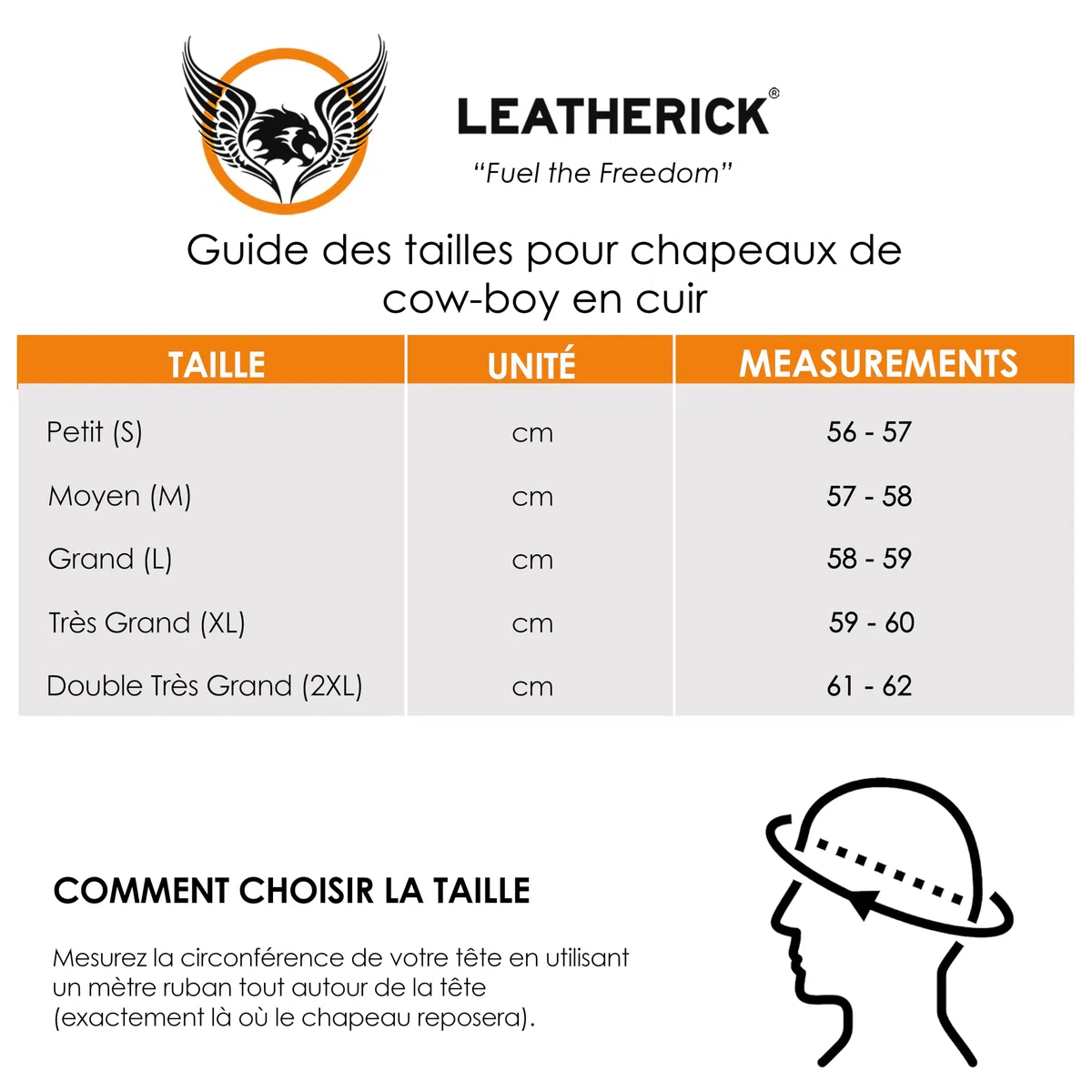 Leatherick Chapeau de Cowboy Chapeau en Cuir de Vachette Outback Occidental de Style Australien en Daim véritable