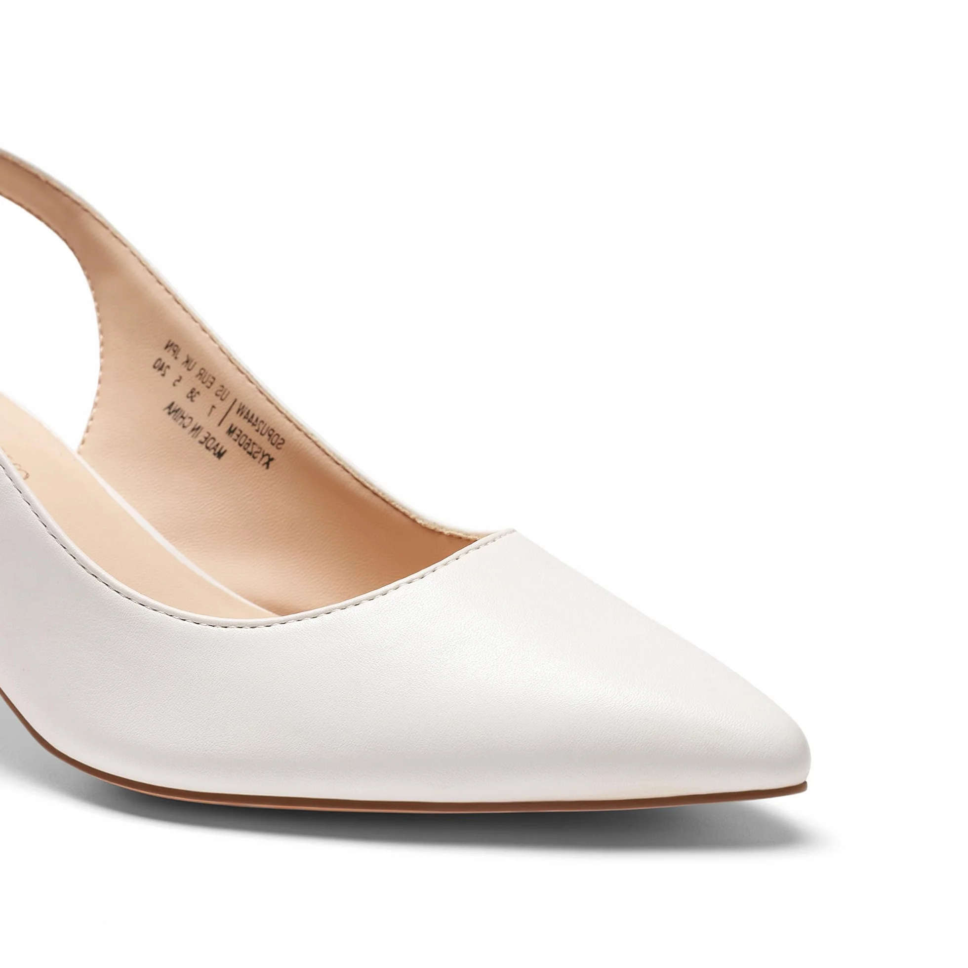DREAM PAIRS Escarpins Femme Talons Slingback Chaussure à Talon Confortable Classique