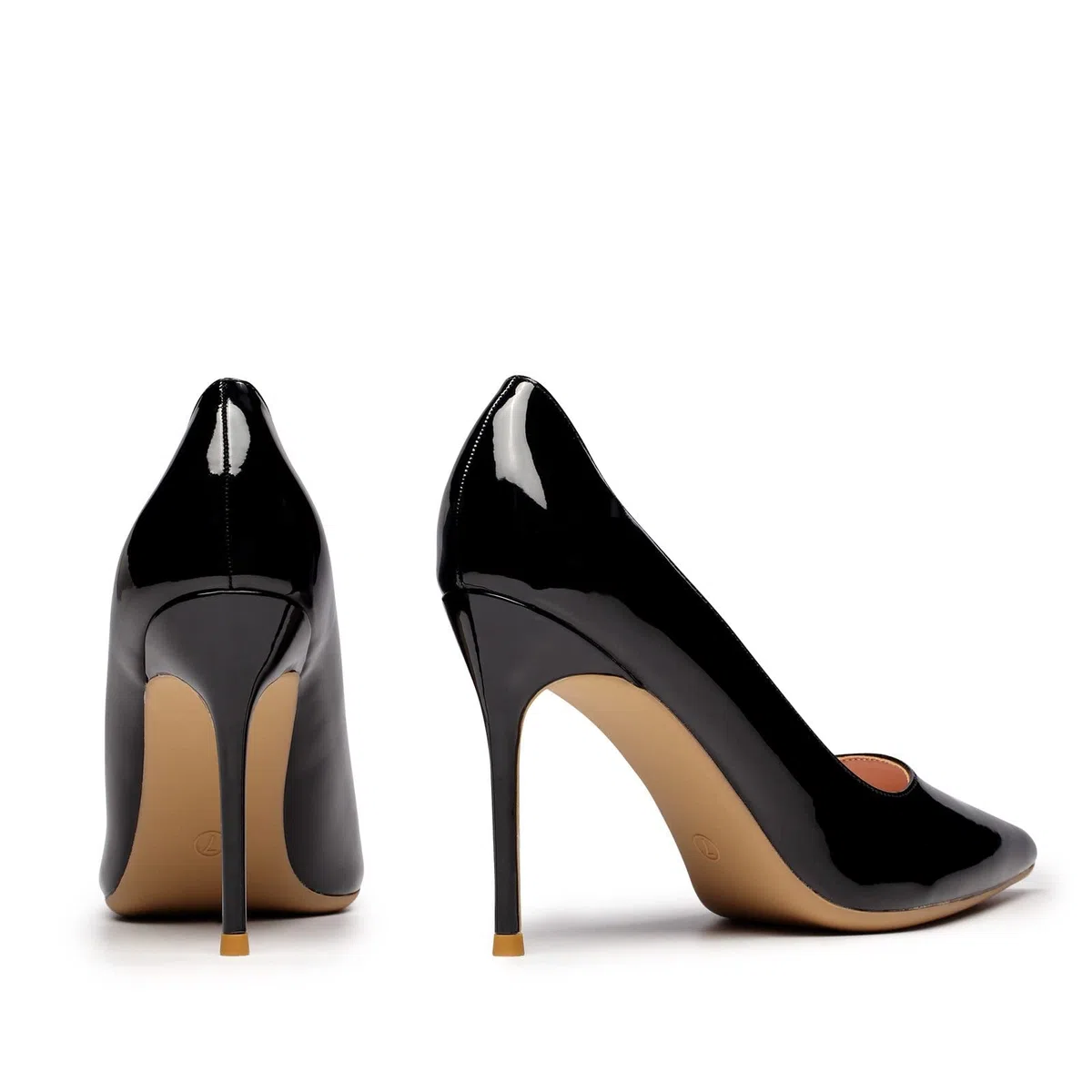 Escarpins Femme Talon Haut 10 CM Bout Pointu Fermé Sexy Chaussures Talons Aiguille Soirée Mariage