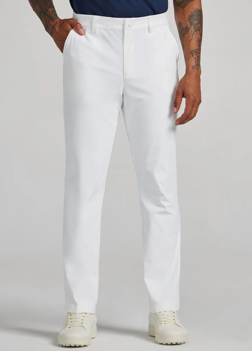 WILLIT Pantalon de golf stretch pour homme - Séchage rapide - Pantalon de bureau - Pantalon décontracté avec 4 poches - 86 cm - 81 cm