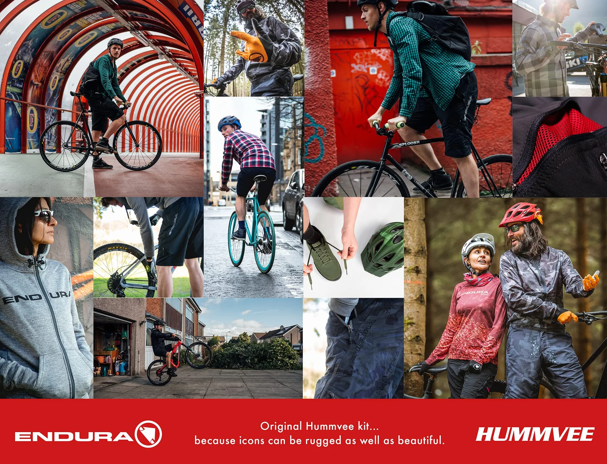 Endura Homme Hummvee Cycling Trouser II | Clickfast Compatible | Mountain Bike Trousers | MTB | Trail | Commute | City Pantalon