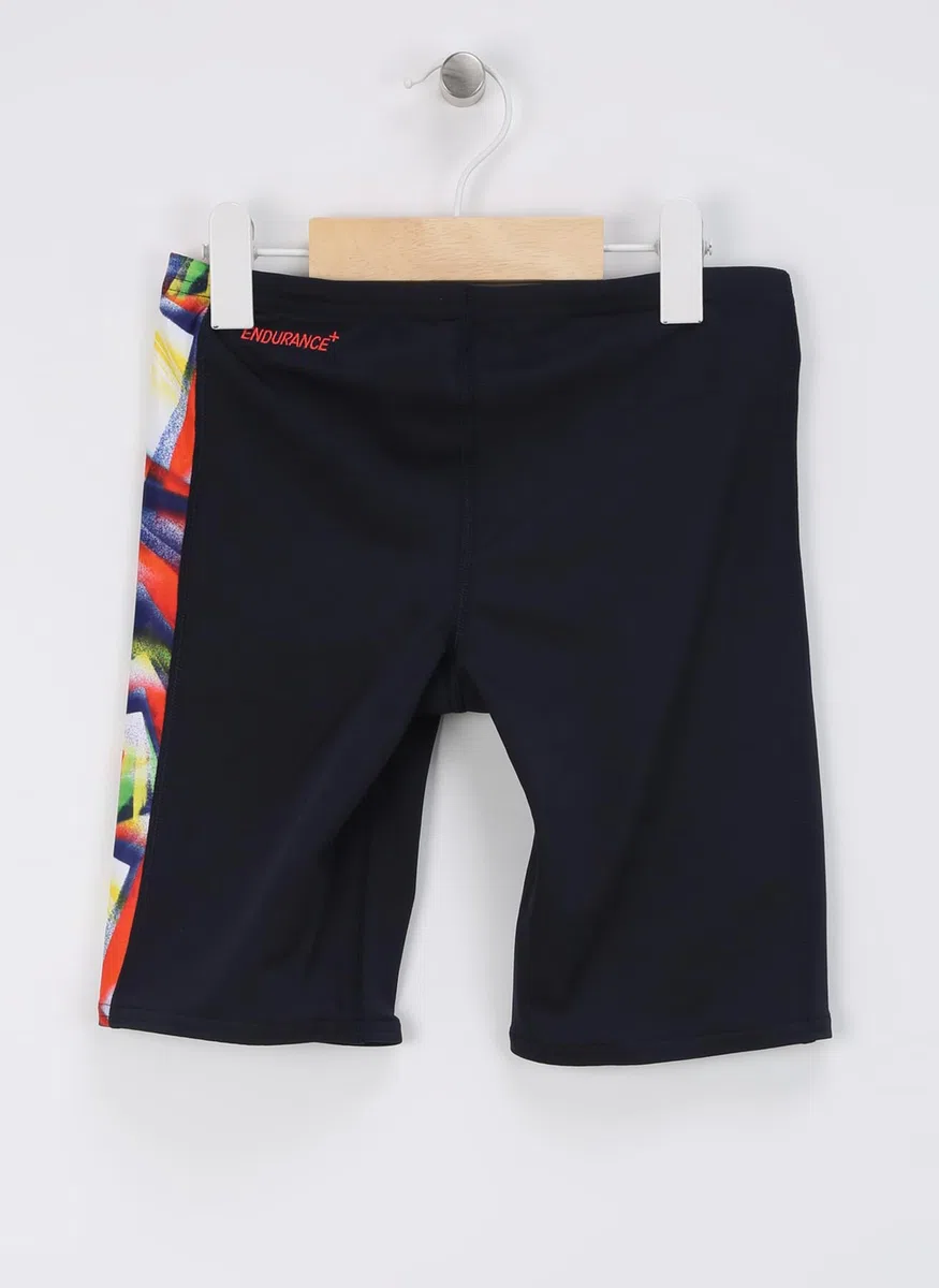Speedo Jammer pour garçon avec panneau numérique